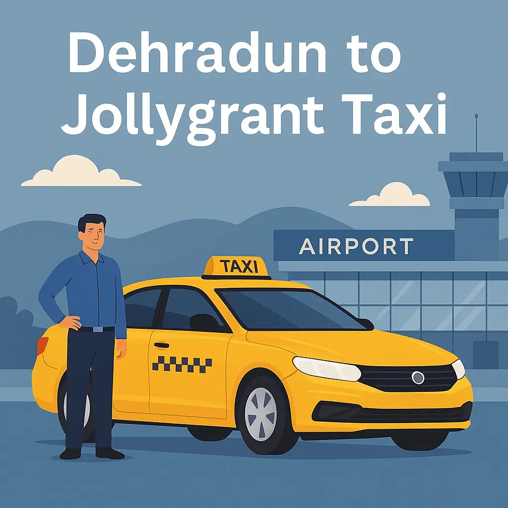 Dehradun to Jollygrant Taxi